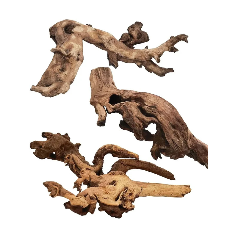 Aquarium Plant Roots - Natuurlijk drijfhout voor aquariumdecoratie, viskom landschapsversiering,
