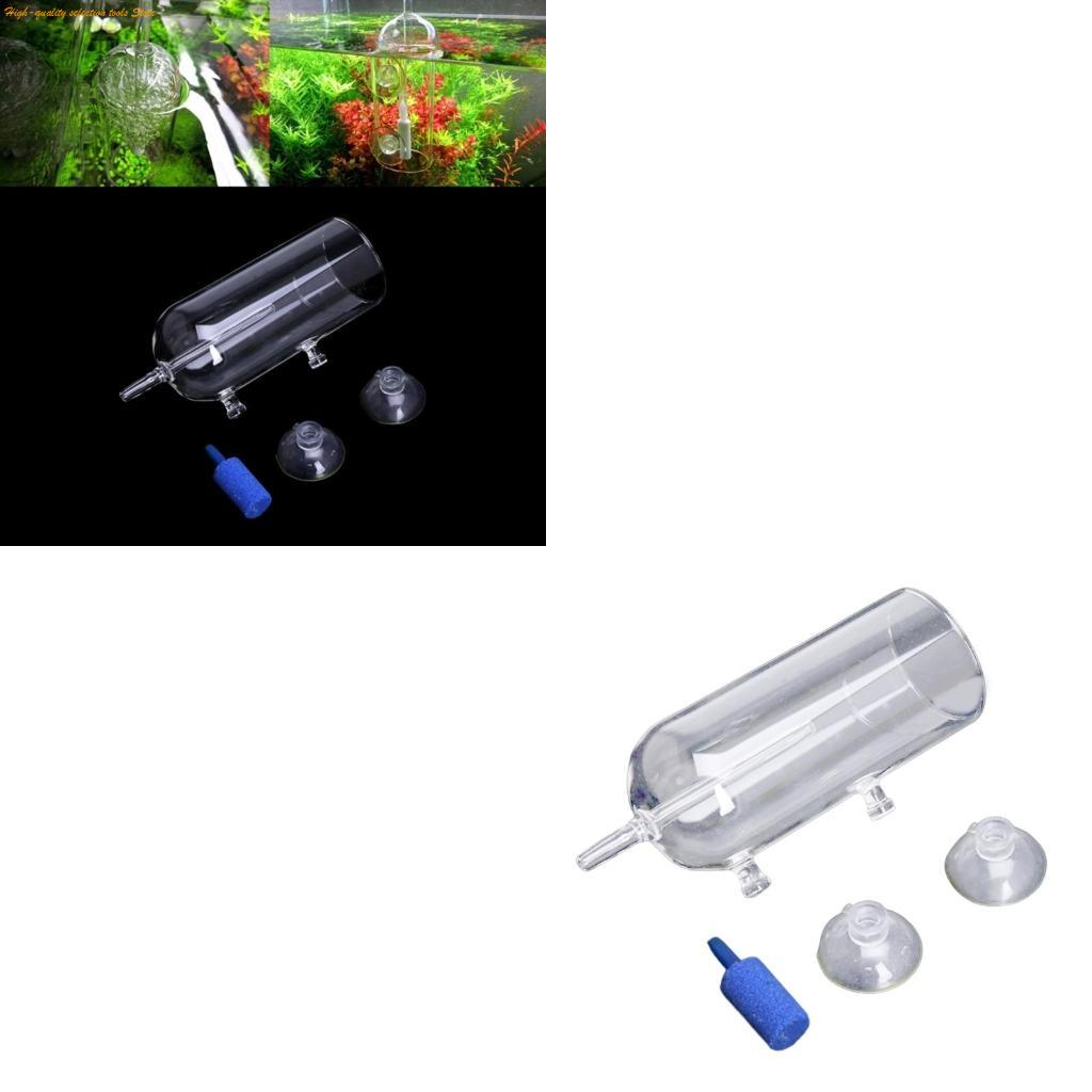 Planted Aquarium Air Stone - 203F Aquarium Luchtzuurstof Bubbler Glazen beker