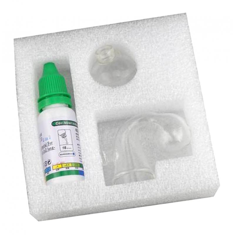 Glass Co2 Drop Checker - Aquarium CO2-monitor Koolstofdioxide Drop Checker Glasmateriaal