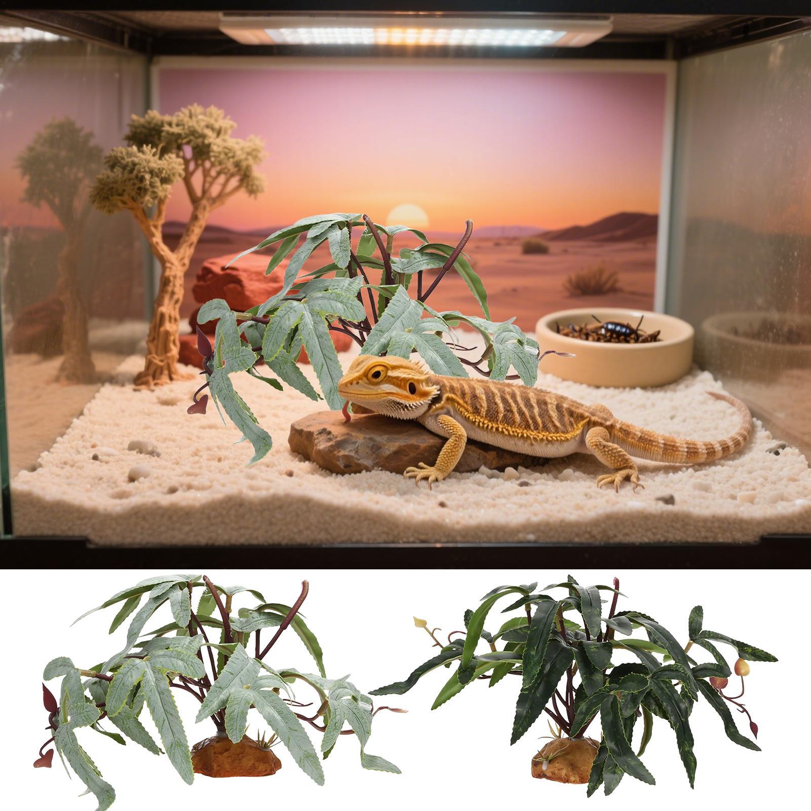Nep reptielenplanten Slangenta - Aquarium Plant Ornament recensie en prijs