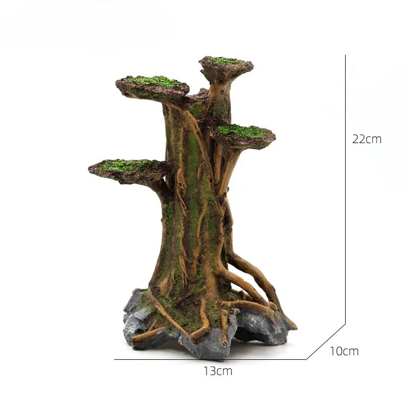 Kunstmatige mosboom drijfhout  - Aquarium Plant Roots recensie en prijs