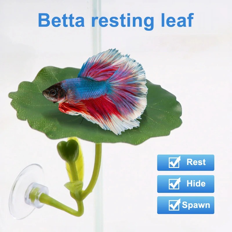 Kunstmatige Betta-bladhangmat  - Aquarium Plant Roots recensie en prijs