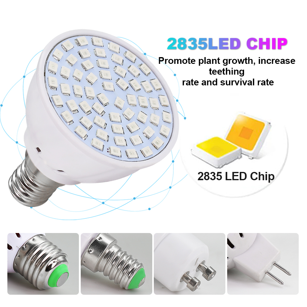 Led Grow Lamp 220V E27 60 80LE - Aquarium Plant Root Tabs recensie en prijs