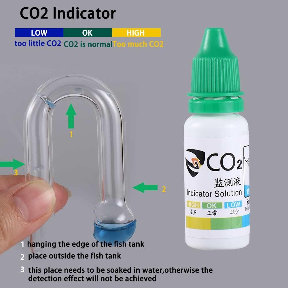Grastestset, PH-monitor, acces - Glass Co2 Drop Checker recensie en prijs