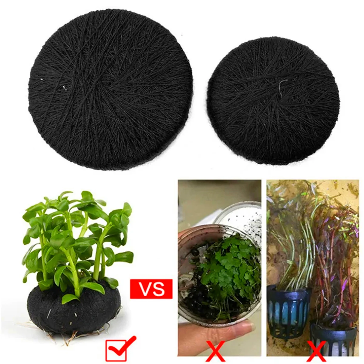 5 Stuks Zwart Aquarium Water G - Aquarium Plant Roots recensie en prijs