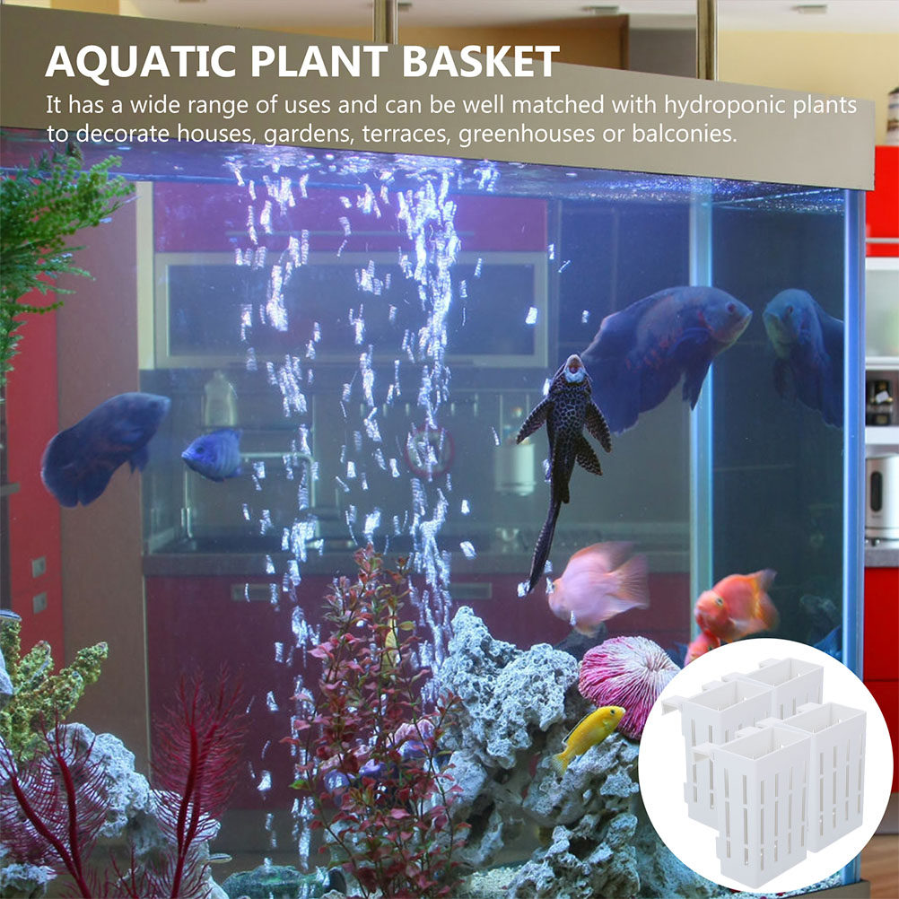 4-delige aquariumplantenmand v - Aquarium Plant Roots recensie en prijs
